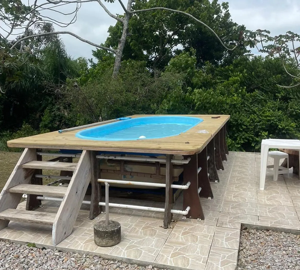 Casa Deck Caixa D'Aco Vila Porto Belo Brasil